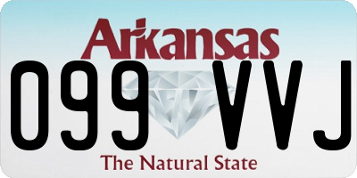 AR license plate 099VVJ