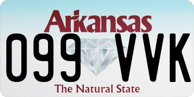 AR license plate 099VVK