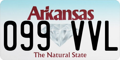 AR license plate 099VVL