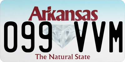 AR license plate 099VVM