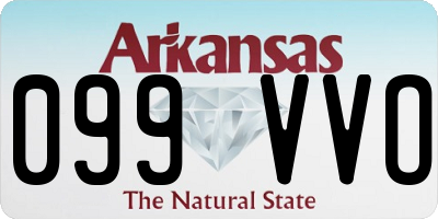 AR license plate 099VVO
