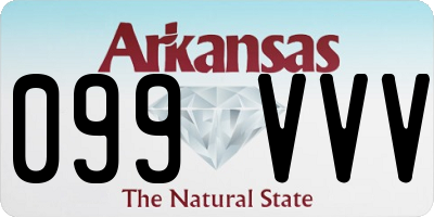 AR license plate 099VVV