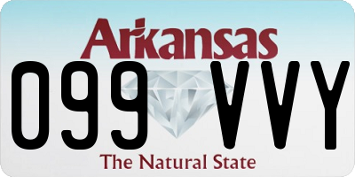 AR license plate 099VVY