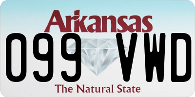 AR license plate 099VWD