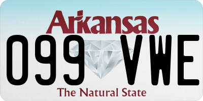 AR license plate 099VWE
