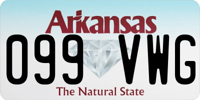AR license plate 099VWG