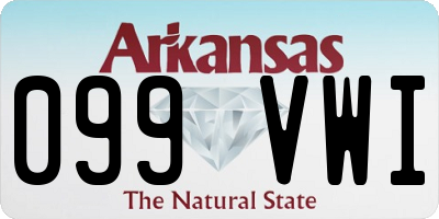 AR license plate 099VWI