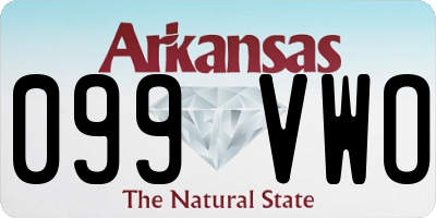 AR license plate 099VWO