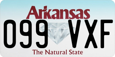 AR license plate 099VXF