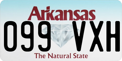 AR license plate 099VXH