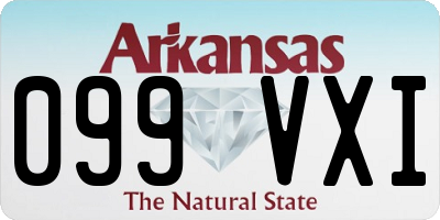 AR license plate 099VXI