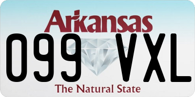 AR license plate 099VXL