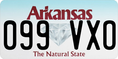 AR license plate 099VXO