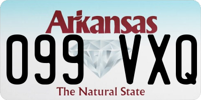 AR license plate 099VXQ