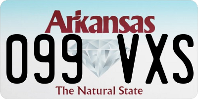 AR license plate 099VXS