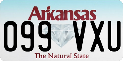 AR license plate 099VXU