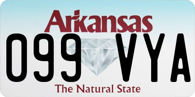 AR license plate 099VYA