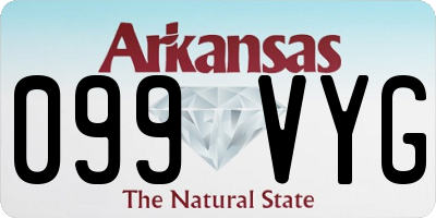 AR license plate 099VYG