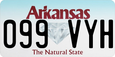 AR license plate 099VYH