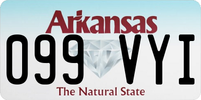 AR license plate 099VYI