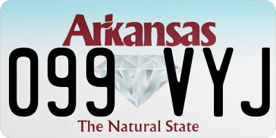 AR license plate 099VYJ