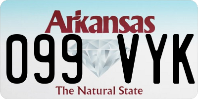 AR license plate 099VYK
