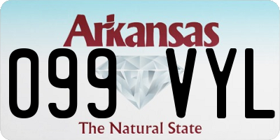 AR license plate 099VYL