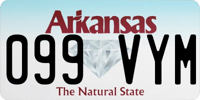 AR license plate 099VYM
