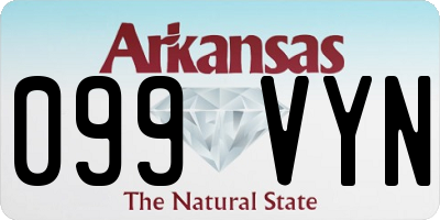 AR license plate 099VYN