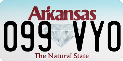 AR license plate 099VYO