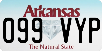 AR license plate 099VYP