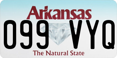 AR license plate 099VYQ