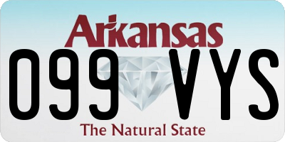 AR license plate 099VYS