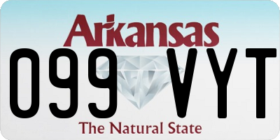 AR license plate 099VYT