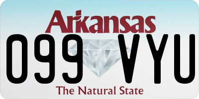 AR license plate 099VYU