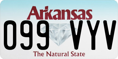 AR license plate 099VYV
