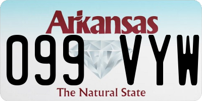 AR license plate 099VYW