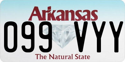 AR license plate 099VYY