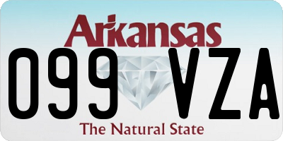 AR license plate 099VZA