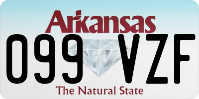 AR license plate 099VZF