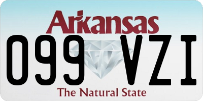 AR license plate 099VZI
