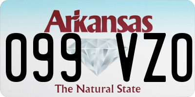 AR license plate 099VZO