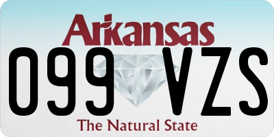 AR license plate 099VZS