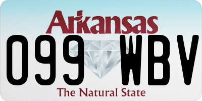 AR license plate 099WBV