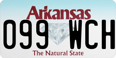 AR license plate 099WCH