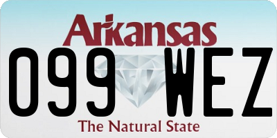 AR license plate 099WEZ