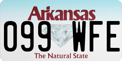 AR license plate 099WFE