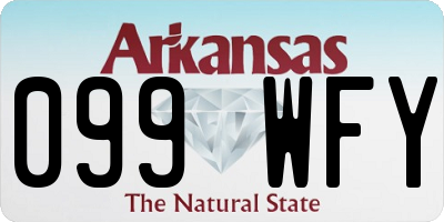 AR license plate 099WFY