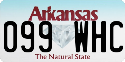 AR license plate 099WHC
