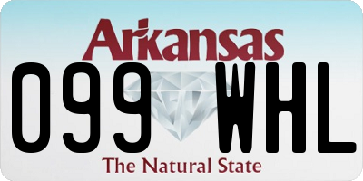 AR license plate 099WHL